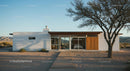 Modern Desert Home with Glass Facade and Open Interiors