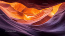 Vibrant Sandstone Curves in Antelope Canyon