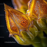 Intricate Orange Petals in Eye-Catching Macro Photography