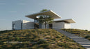 Modern Minimalist House with Tree-Filled Roof