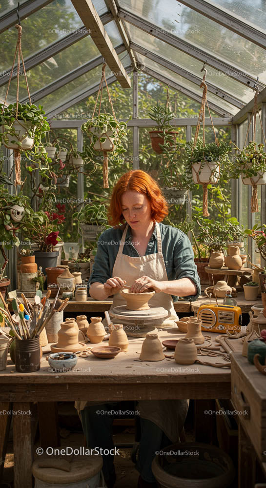 Rzemieślnicza ceramika w Greenhouse Studio