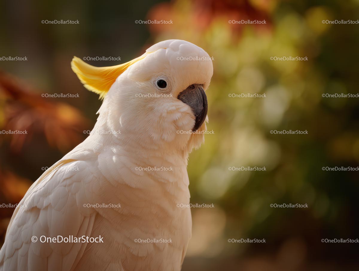Sulphur-Crested Cockatoo in Natural Setting
