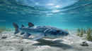 Catfish Swimming Gracefully on the Ocean Floor