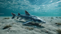 Catfish Resting on the Ocean Floor
