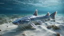 Whiskered Catfish Gliding Over Sandy Seabed