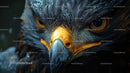 Majestic Eagle Close-Up with Intense Gaze