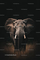 Majestic Elephant in Natural Habitat