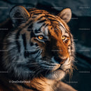 Majestic Tiger with Striking Golden Eyes