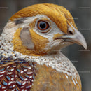 Golden Pheasant Closeup with Vibrant Plumage