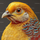 Golden Pheasant with Vibrant Plumage and Striking Colors