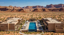 Luxury Resort with Infinity Pool in Scenic Desert Landscape