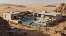 Modern Desert Villa with Infinity Pool and Stunning View