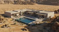 Modern Desert Villa with Luxury Pool Retreat