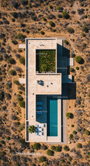 Minimalist Desert Home with Pool and Garden Views