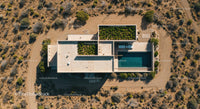 Modern Desert Home with Rooftop Garden and Pool