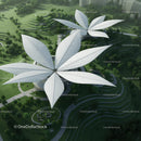 Innovative Architectural Structures Amidst Lush Greenery