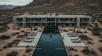 Luxury Desert Resort with Infinity Pool
