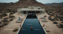 Desert Villa with Pool and Mountain Views