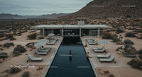 Luxury Desert Retreat with Modern Pool and Mountain Views