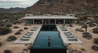 Modern Desert Villa with Infinity Pool and Mountain Views