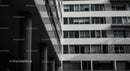 Modern Urban Office Building with Glass Windows
