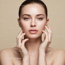Elegant Portrait of a Woman with Flawless Skin