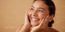Smiling Woman Radiating Joy and Natural Beauty