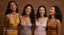 Smiling Women in Colorful Summer Outfits