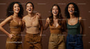 Joyful Group of Diverse Women Laughing Together