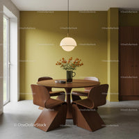 Modern Dining Room with Elegant Wooden Furniture