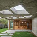Modern Minimalist Home with Open Concrete and Wooden Features