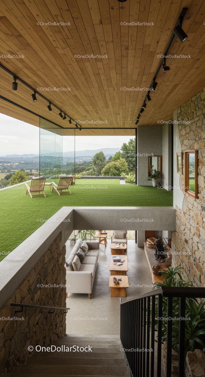Luxury Modern Home with Panoramic Views and Outdoor Living Space
