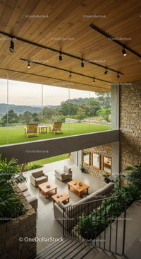 Modern Home with Panoramic Views and Elegant Design