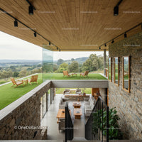 Contemporary Home with Scenic View and Open Terrace