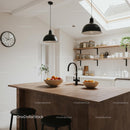 Modern Kitchen with Skylight and Minimalist Design