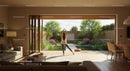 Tranquil Living Room with Open View to Serene Garden