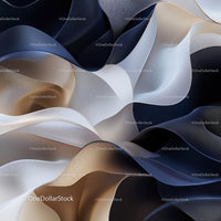 Elegant Abstract Textured Fabric with Flowing Waves