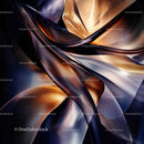 Abstract Fabric with Elegant Flowing Patterns