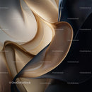Elegant Abstract Design with Flowing Curves