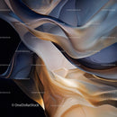 Elegant Flowing Fabric in Abstract Artistic Design