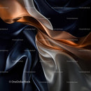 Luxurious Silk Fabric with Elegant Flowing Textures