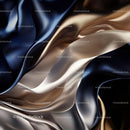 Elegant Silk Fabric with Luxurious Waves