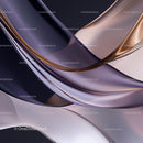 Elegant Flowing Curves in Modern Abstract Design
