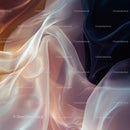 Elegant Flowing Silk in Soft Pastel Colors