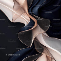 Elegant Abstract Waves in Modern Design