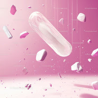 Surreal Pink Composition with Floating Objects