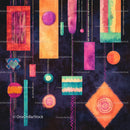Colorful Geometric Abstract Art with Vibrant Patterns