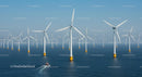 Offshore Wind Turbines in a Vast Ocean Landscape