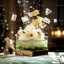 Refreshing Cocktail Splash with Ice and Citrus