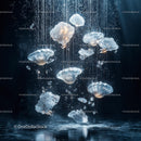 Ethereal Jellyfish in Mystical Underwater Scene